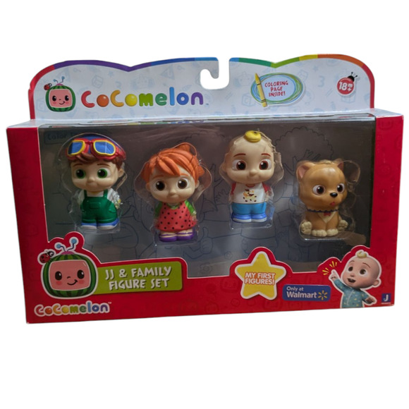 CoComelon Toys Cocomelon Jj Family Figure Set Kids Toys New In Box 